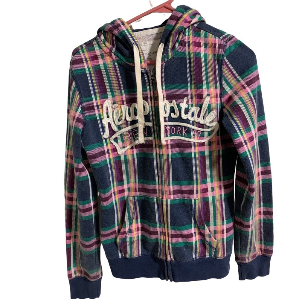 Retro Aeropostale zip up hoodie